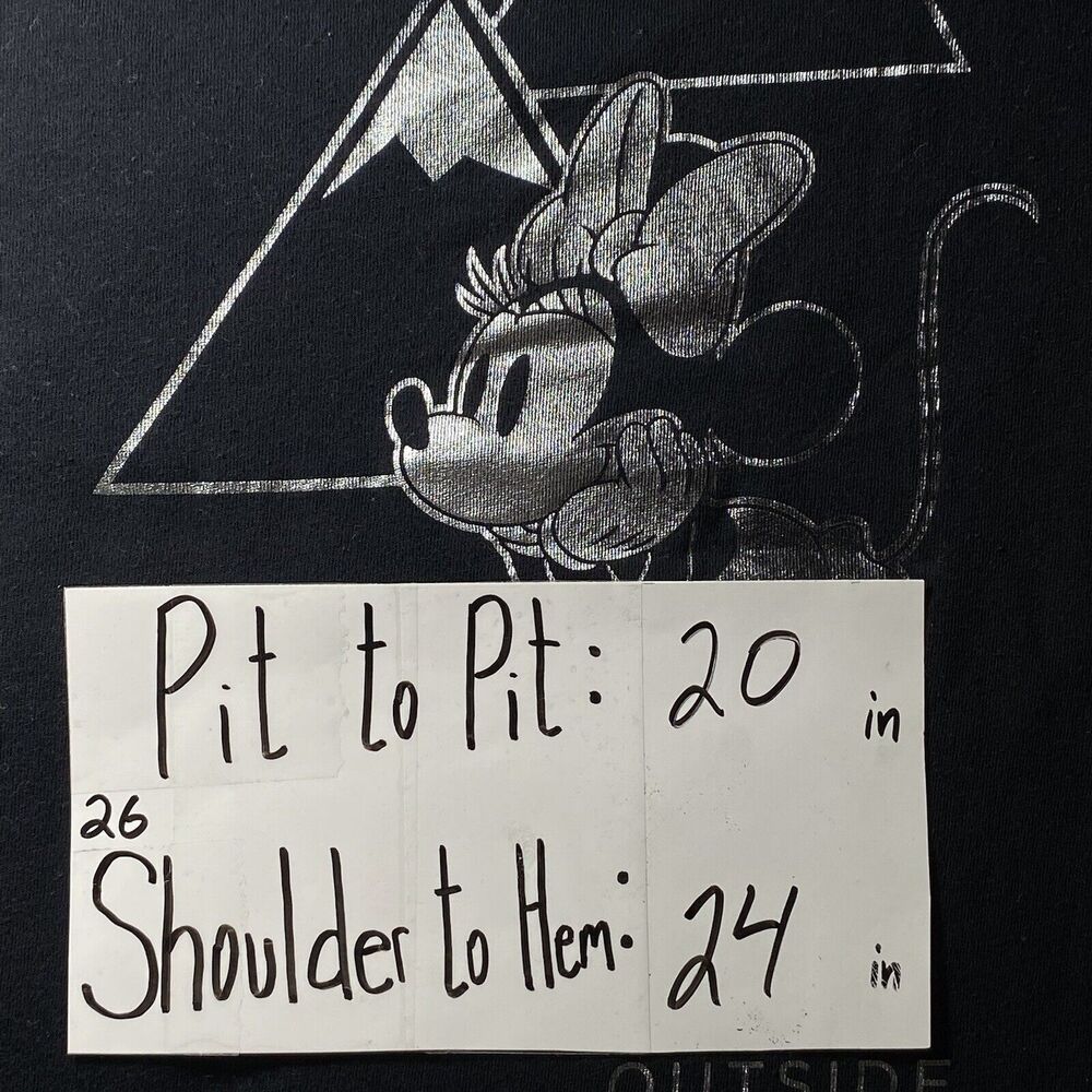 UNIQLO x Disney Women’s Medium Minnie Mouse "Let's Stay Outside" Graphic T Shirt - Picture 11 of 11